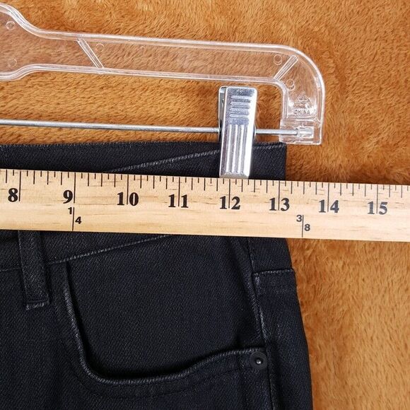 PROENZA SCHOULER Womens Jeans Size 24 Black Wash Slim Straight Designer Logo - Picture 6 of 9